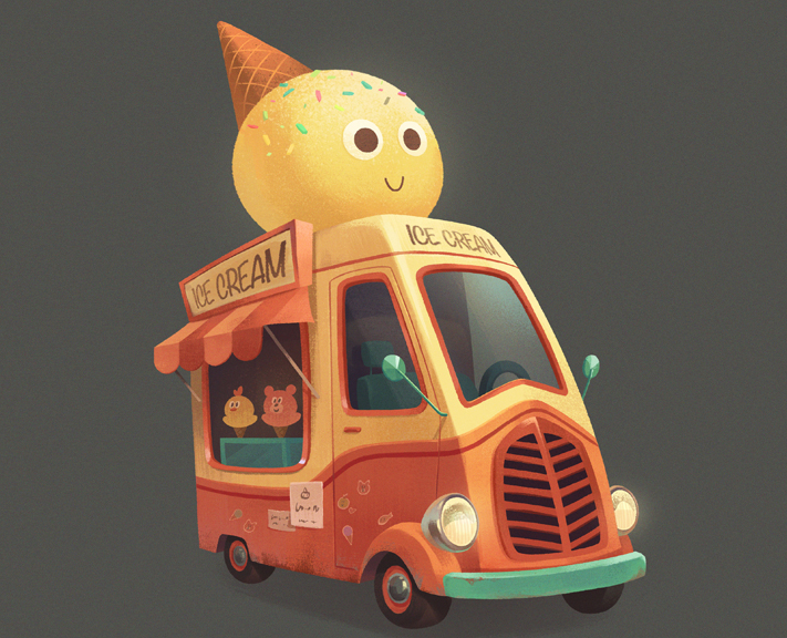 AnimSchool Ice Cream Truck Demo